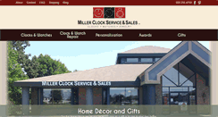 Desktop Screenshot of millerclockservices.com
